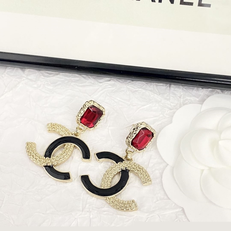 Ch*el earrings